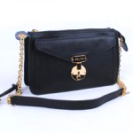 셀린느 숄더백 블랙