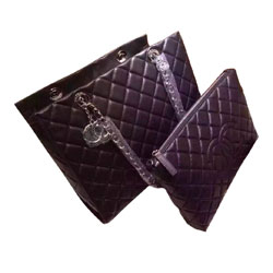 샤넬 램스킨 쇼퍼백