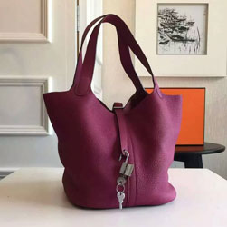 에르메스 피코탄 18CM , 22CM 버건디