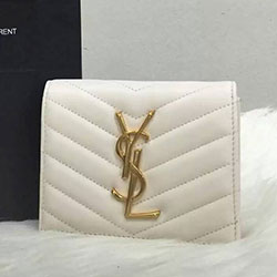 입생로랑 반지갑 2220 화이트