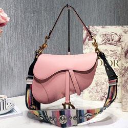 크리스찬디올 송아지 가죽 SADDLE 백 DR-190318