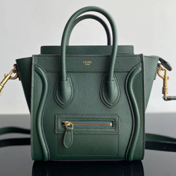 셀린느 러기지백 그린 20cm